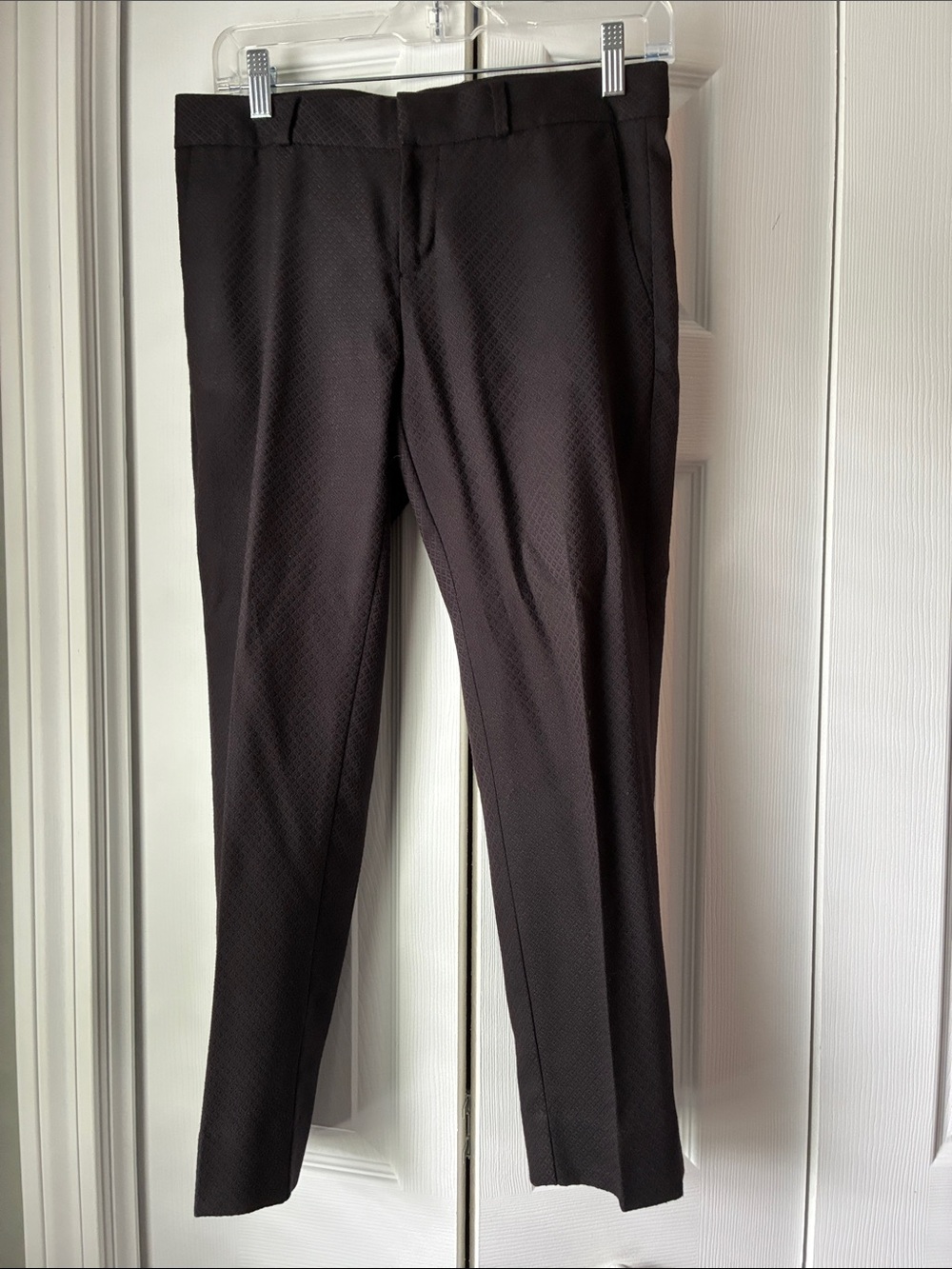 Banana Republic Black Hampton Fit Pants